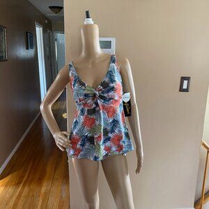 Cazimi Twist Bra Tankini NWT Size S